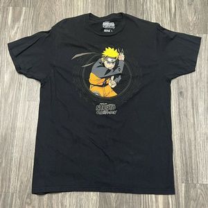 Shonen Jump Naruto Shippuden Anime  T-Shirt By Ripple Junction Men's Size Large